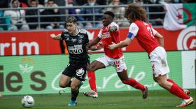 LIGUE 1: PLAYER HIGHLIGHT - GOAL Martin Adrian SATRIANO COSTA (34') / STADE DE REIMS - STADE BRESTOIS 29 (1-1) - WEEK 25